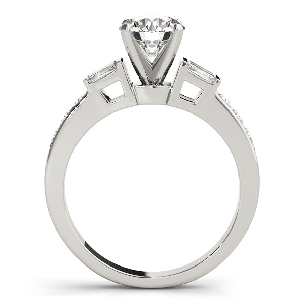 Fancy Shape Baguette Engagement Rings