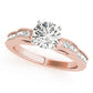 ENGAGEMENT RINGS SINGLE ROW PRONG
