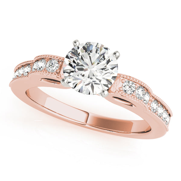 ENGAGEMENT RINGS SINGLE ROW PRONG