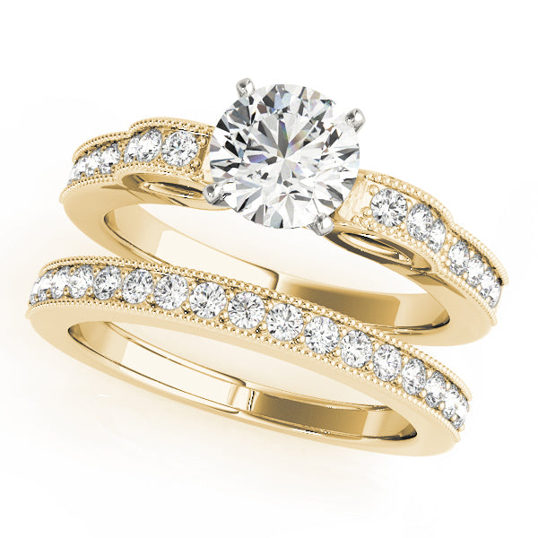 ENGAGEMENT RINGS SINGLE ROW PRONG