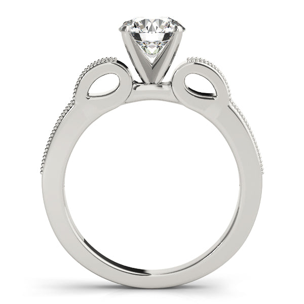 ENGAGEMENT RINGS SINGLE ROW PRONG