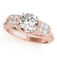 Antique Filigree Milgrain Engagement Rings