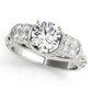 Antique Filigree Milgrain Engagement Rings
