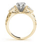 Antique Filigree Milgrain Engagement Rings