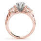 Antique Filigree Milgrain Engagement Rings