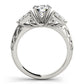 Antique Filigree Milgrain Engagement Rings