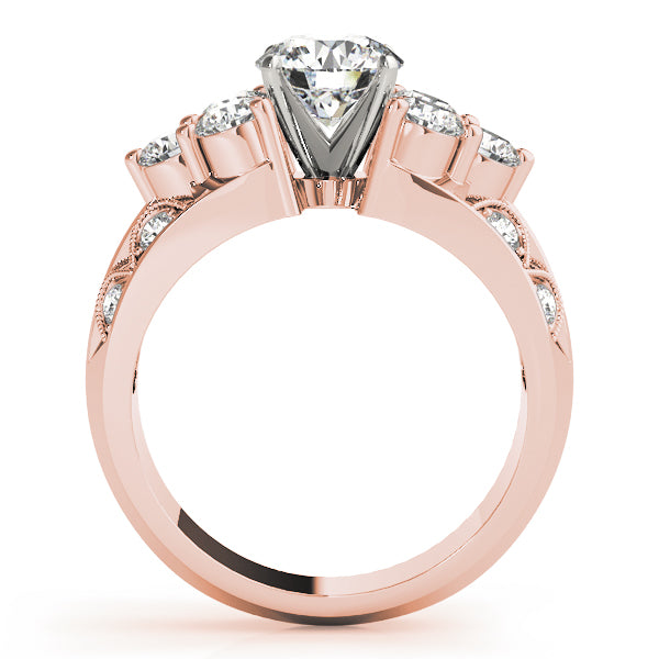 ENGAGEMENT RINGS CLUSTER SIDES