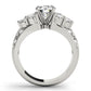 ENGAGEMENT RINGS CLUSTER SIDES