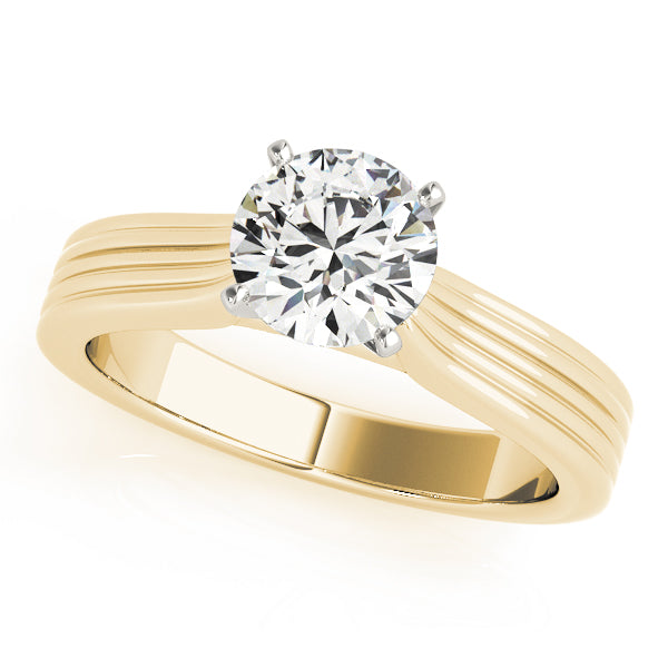 Solitaire Cathedral Engagement Ring