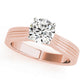Solitaire Cathedral Engagement Ring
