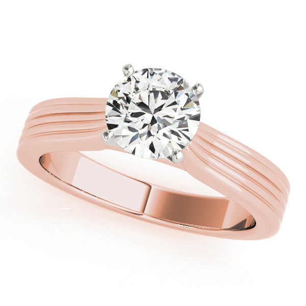 Solitaire Cathedral Engagement Ring