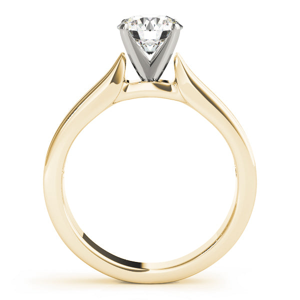 Solitaire Cathedral Engagement Ring