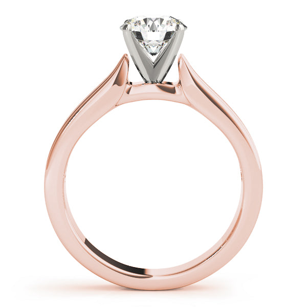 Solitaire Cathedral Engagement Ring