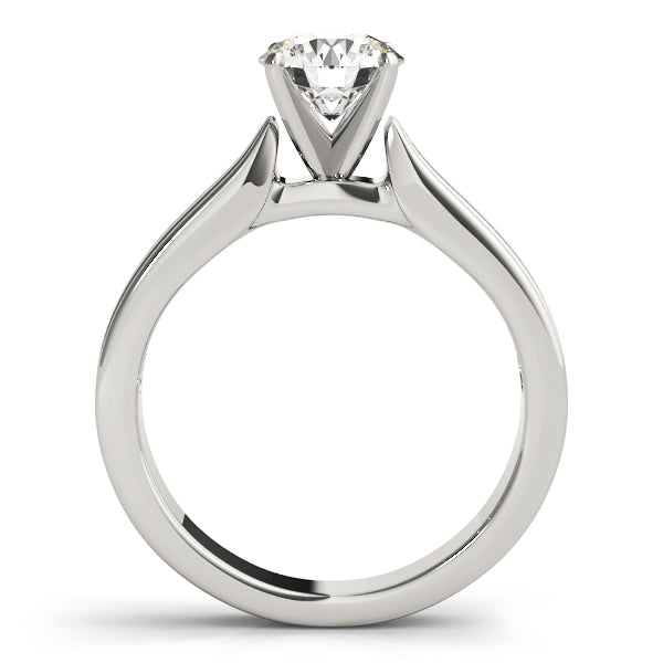 Solitaire Cathedral Engagement Ring