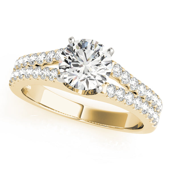 Split Shank Engagement Ring