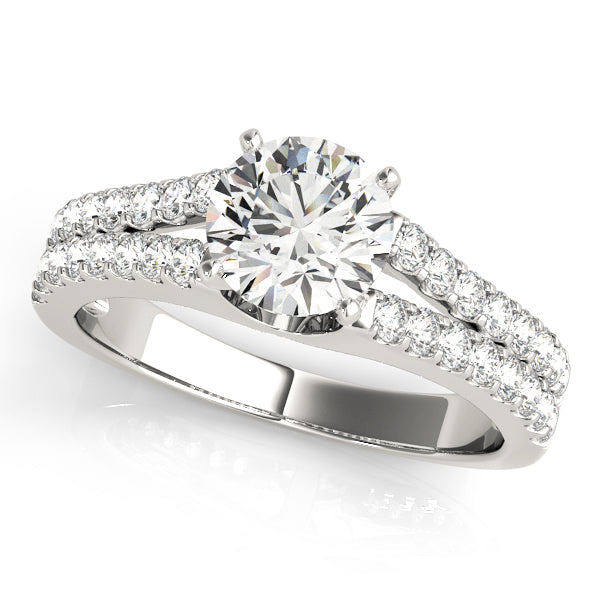 Split Shank Engagement Ring