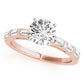Fancy Shape Baguette Stackable Engagement Ring