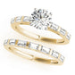 Fancy Shape Baguette Stackable Engagement Ring
