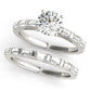 Fancy Shape Baguette Stackable Engagement Ring