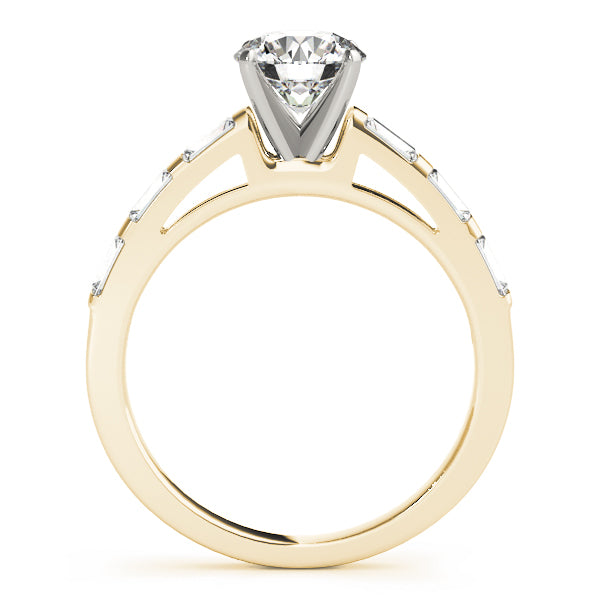 Fancy Shape Baguette Stackable Engagement Ring