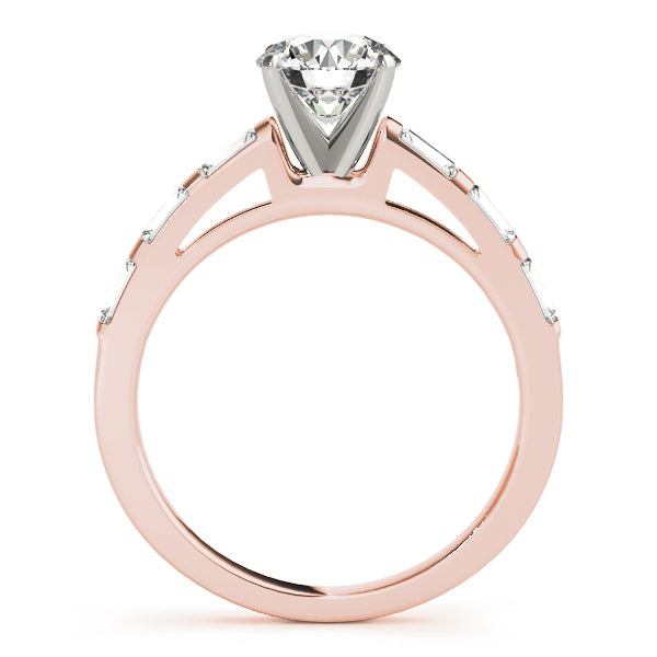Fancy Shape Baguette Stackable Engagement Ring