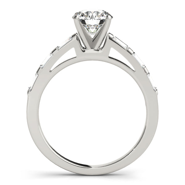 Fancy Shape Baguette Stackable Engagement Ring
