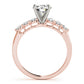Single Row Shared Prong Engagement Rings