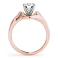 Bypass Swirl Engagement Rings
