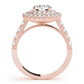 ENGAGEMENT RINGS HALO ROUND