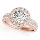 ENGAGEMENT RINGS HALO ROUND