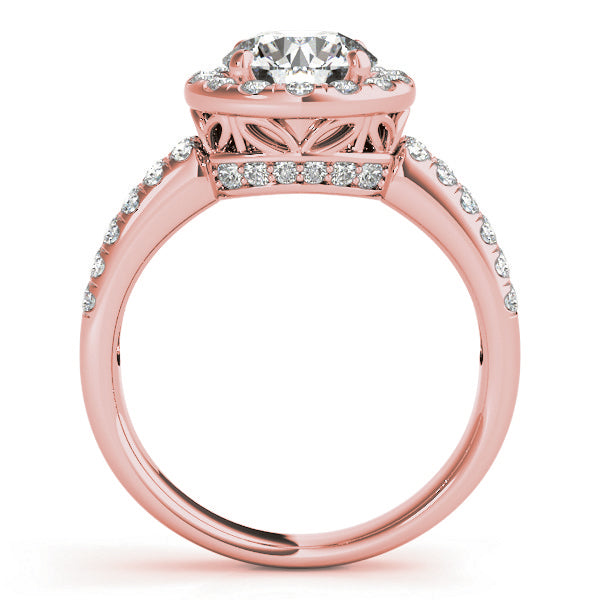 ENGAGEMENT RINGS HALO ROUND