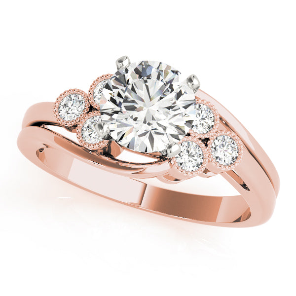 ENGAGEMENT RINGS CLUSTER SIDES