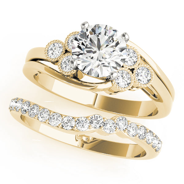 ENGAGEMENT RINGS CLUSTER SIDES