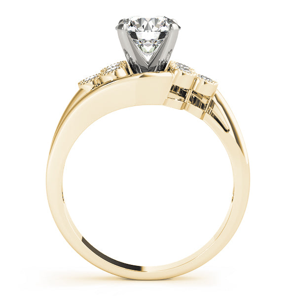 ENGAGEMENT RINGS CLUSTER SIDES