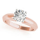 Solitaire Peghead Engagement Ring