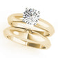 Solitaire Peghead Engagement Ring