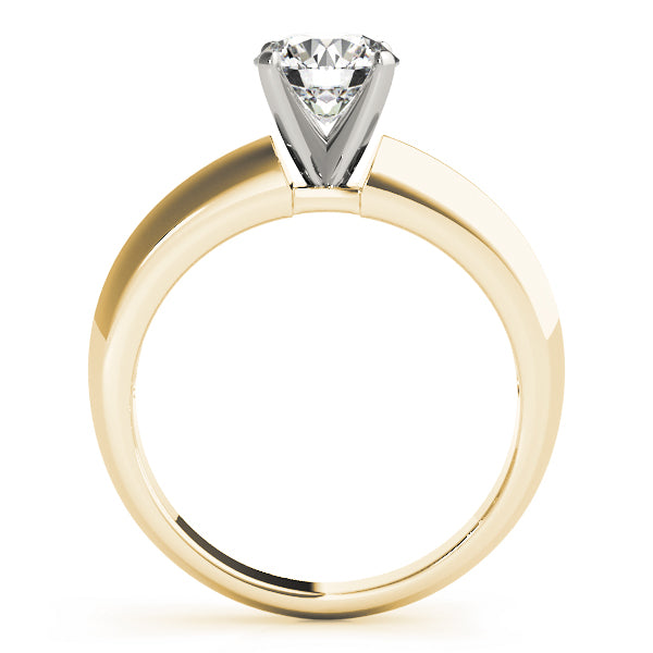 Solitaire Peghead Engagement Ring