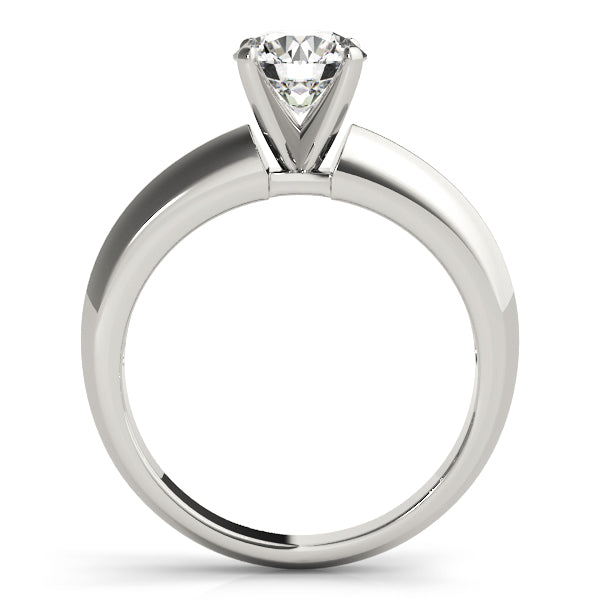 Solitaire Peghead Engagement Ring