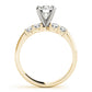 Shared Prong Engagement Ring