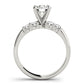 Shared Prong Engagement Ring