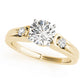 3-Stone Split Shank Engagement Rings