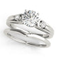 3-Stone Split Shank Engagement Rings