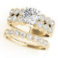 Multirow Milgrain Engagement Rings