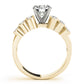 Multirow Milgrain Engagement Rings