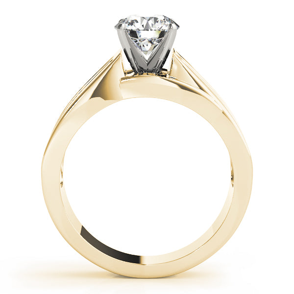 Multirow Channel Set Engagement Ring