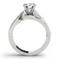 Multirow Channel Set Engagement Ring