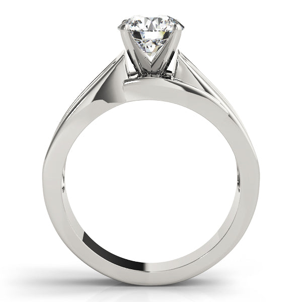 Multirow Channel Set Engagement Ring