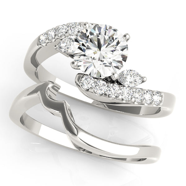 Bypass Fancy Shape Marquise Engagement Rings