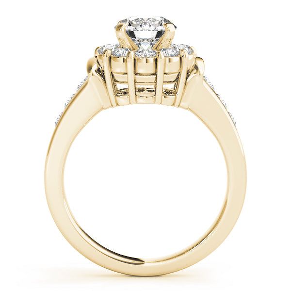 ENGAGEMENT RINGS HALO ROUND