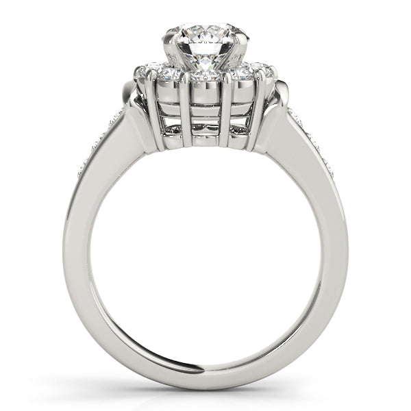 ENGAGEMENT RINGS HALO ROUND